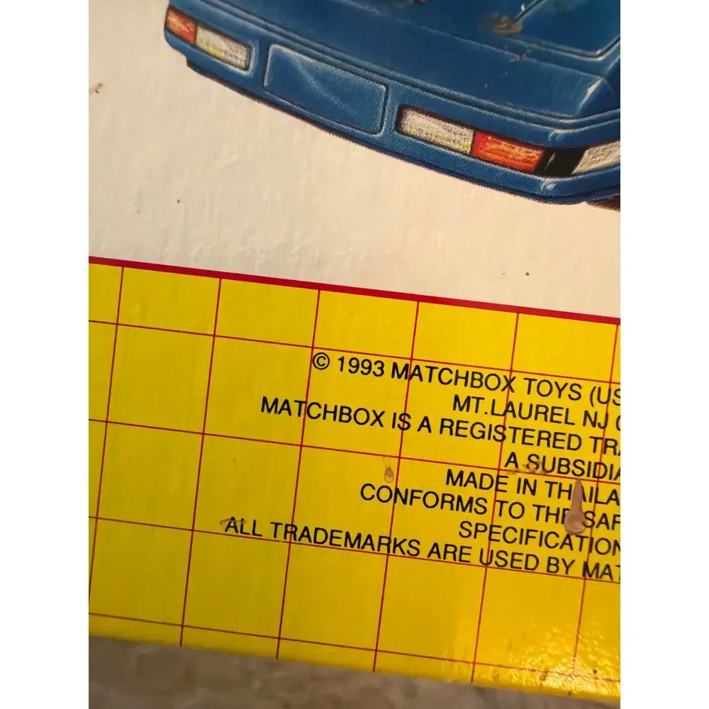Matchbox 40th Anniversary Corvette Collector Set 5 Diecast Cars Limited Edition